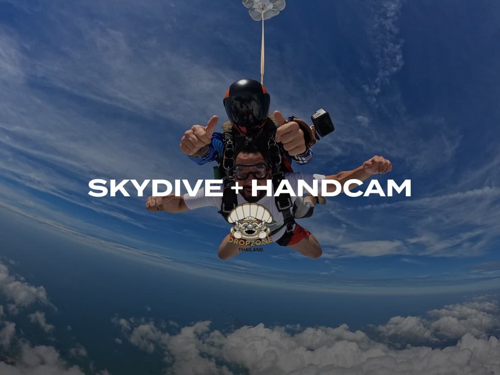 Dropzone Thailand Deluxe jump with handcam