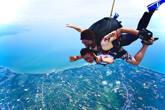Skydiving Altitude in Thailand